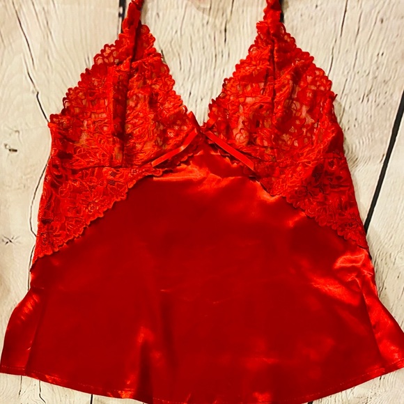 Red Cami Set - Picture 3 of 5